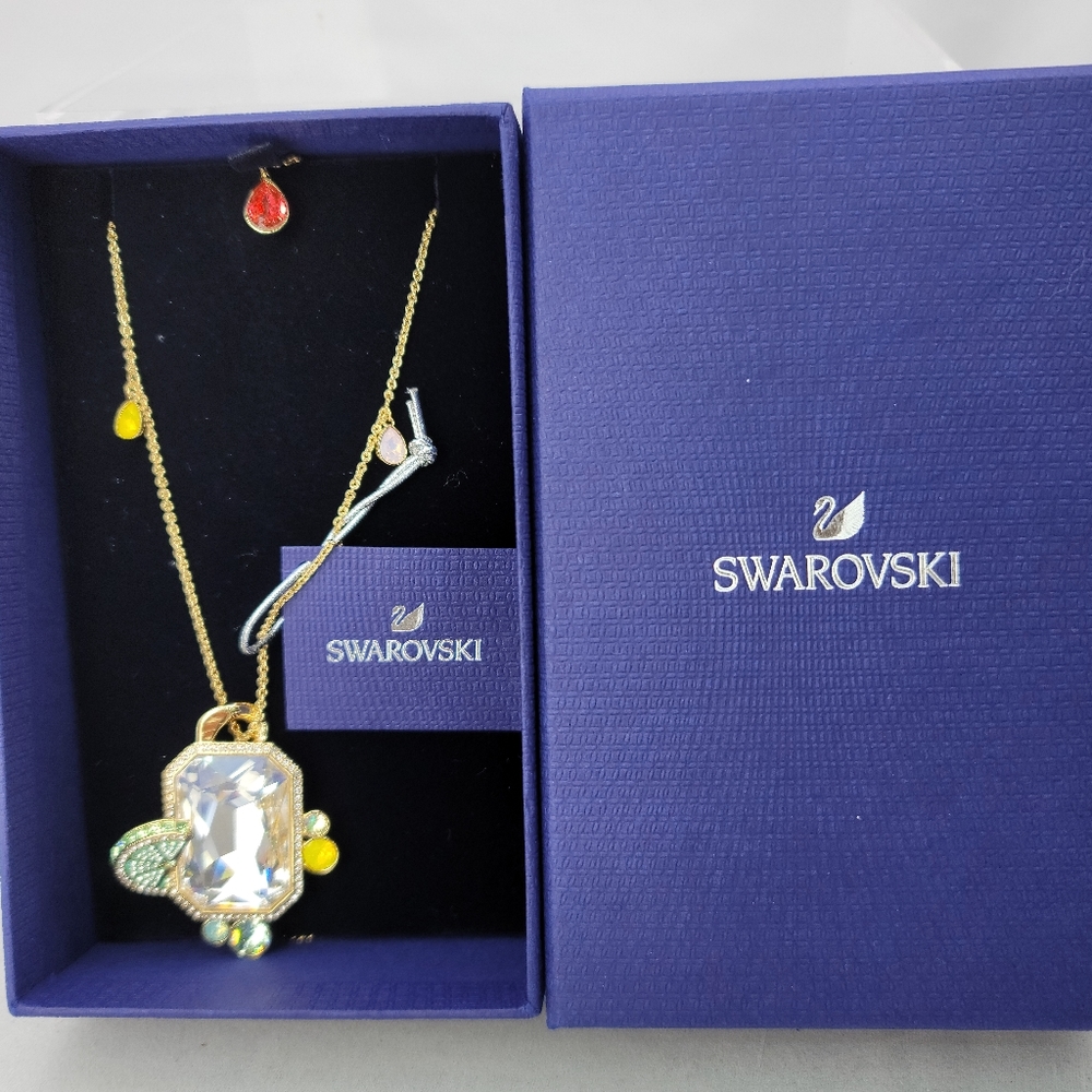 Swarovski No Regrets Multicolor Cascading Pendant